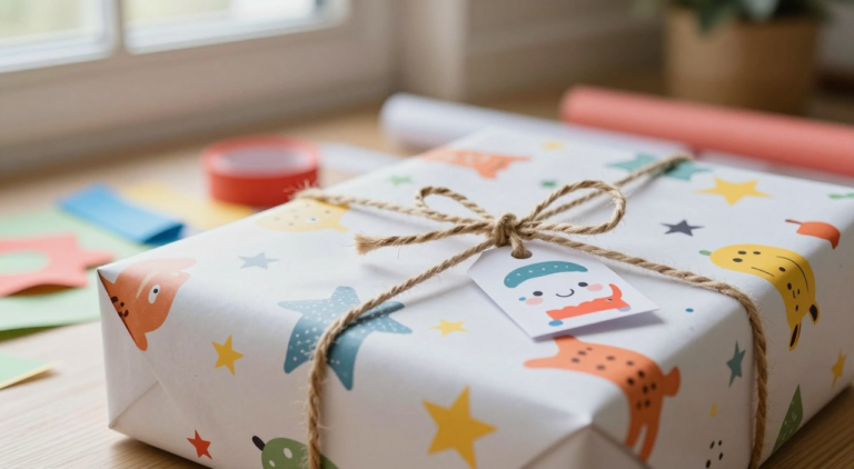 Cute gift wrapping ideas for kids